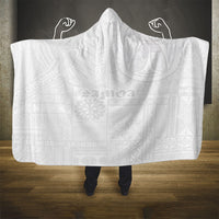 Samoa Lotu Tamaiti Hooded Blanket Tribal Tatau with Siapo Pattern LT03 - Polynesian Pride