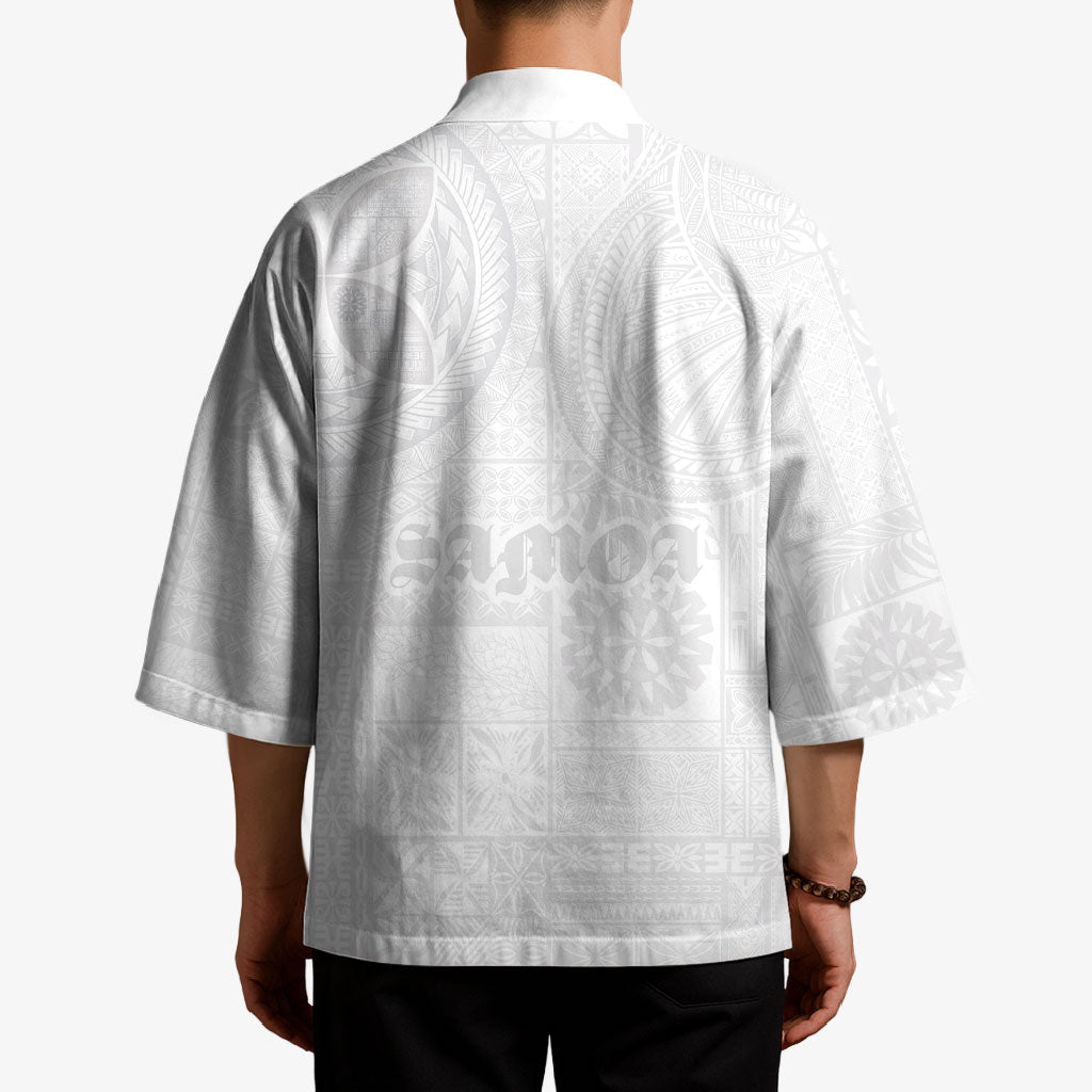 Samoa Lotu Tamaiti Kimono Tribal Tatau with Siapo Pattern LT03 - Polynesian Pride