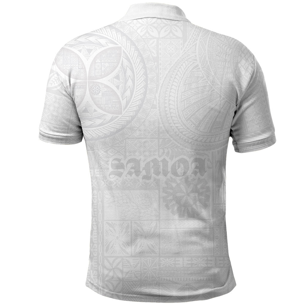 Samoa Lotu Tamaiti Polo Shirt Tribal Tatau with Siapo Pattern