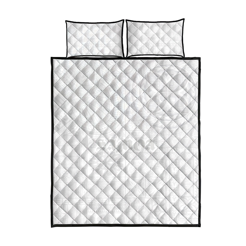 Samoa Lotu Tamaiti Quilt Bed Set Tribal Tatau with Siapo Pattern LT03 - Polynesian Pride