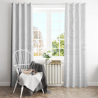 Samoa Lotu Tamaiti Window Curtain Tribal Tatau with Siapo Pattern LT03 - Polynesian Pride