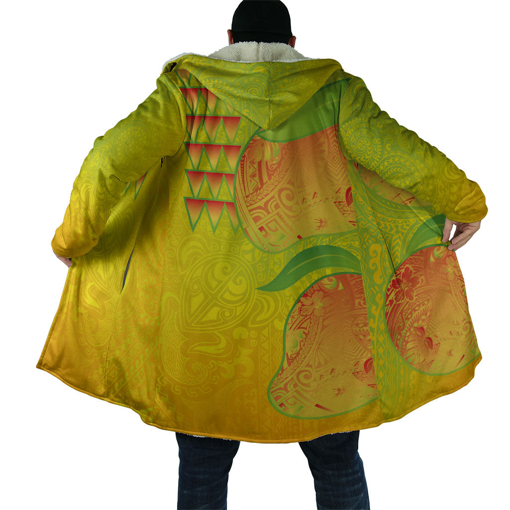 Hawaiian Mango Cloak Polynesian Art Pattern and Kakau Tattoo LT03 - Polynesian Pride