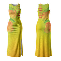 Hawaiian Mango Couples Matching Tank Maxi Dress and Hawaiian Shirt Polynesian Art Pattern and Kakau Tattoo LT03 - Polynesian Pride