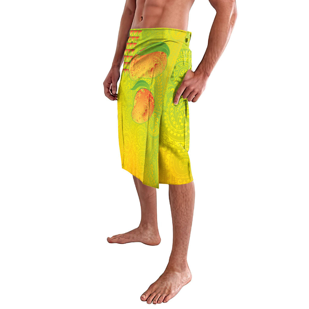 Hawaiian Mango Lavalava Polynesian Art Pattern and Kakau Tattoo LT03 - Polynesian Pride