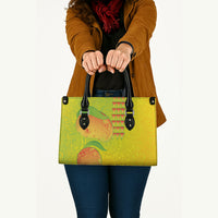 Hawaiian Mango Leather Bag Polynesian Art Pattern and Kakau Tattoo LT03 - Polynesian Pride