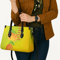 Hawaiian Mango Leather Bag Polynesian Art Pattern and Kakau Tattoo LT03 - Polynesian Pride