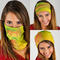 Hawaiian Mango Neck Gaiter Polynesian Art Pattern and Kakau Tattoo LT03 - Polynesian Pride