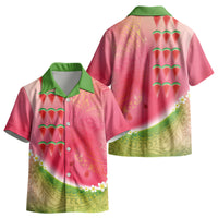 Hawaiian Watermelon Kid Hawaiian Shirt with Kakau Art Tattoo LT03 - Polynesian Pride