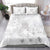 Tonga Faka Sepitema Bedding Set Ngatu and Floral Pattern with Blooming Hibiscus