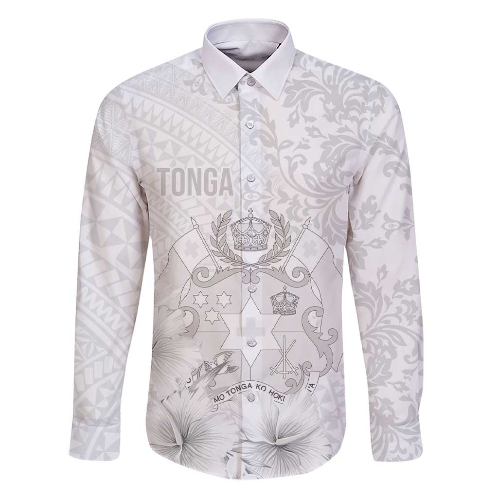 Tonga Faka Sepitema Family Matching Short Sleeve Bodycon Dress and Hawaiian Shirt Ngatu and Floral Pattern with Blooming Hibiscus