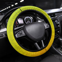 Hawaiian Mango Mele Kalikimaka Steering Wheel Cover Santa Claus Surfing with Turtle Mango Christmas LT03 Universal Fit Multicolor - Polynesian Pride