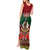 Vanuatu Christmas Tank Maxi Dress Pig Tusk Beautiful Merry Xmas Snowflake LT03 - Polynesian Pride