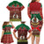 Personalised Vanuatu Christmas Family Matching Long Sleeve Bodycon Dress and Hawaiian Shirt Pig Tusk Beautiful Merry Xmas Snowflake LT03 - Polynesian Pride