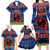 Guam Christmas Family Matching Long Sleeve Bodycon Dress and Hawaiian Shirt Chamorro Guam Tattoos Beautiful Merry Xmas Snowflake LT03 - Polynesian Pride