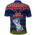 Guam Christmas Polo Shirt Chamorro Guam Tattoos Beautiful Merry Xmas Snowflake LT03 - Polynesian Pride