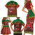 Tonga Christmas Family Matching Short Sleeve Bodycon Dress and Hawaiian Shirt Coat of Arms and Map Beautiful Merry Xmas Snowflake LT03 - Polynesian Pride