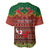 Personalised Tonga Christmas Baseball Jersey Coat of Arms and Map Beautiful Merry Xmas Snowflake LT03 - Polynesian Pride