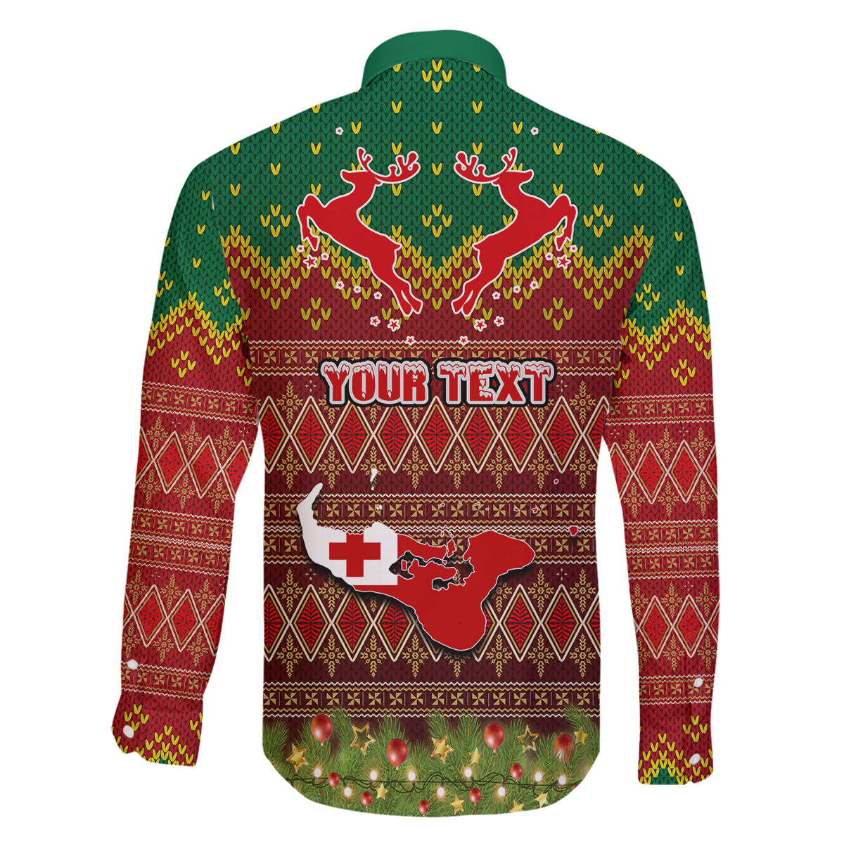 Personalised Tonga Christmas Family Matching Off Shoulder Short Dress and Hawaiian Shirt Coat of Arms and Map Beautiful Merry Xmas Snowflake LT03 - Polynesian Pride