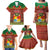 Personalised Tonga Christmas Family Matching Puletasi Dress and Hawaiian Shirt Coat of Arms and Map Beautiful Merry Xmas Snowflake LT03 - Polynesian Pride