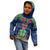 Niue Christmas Kid Hoodie Coat of Arms and Map Beautiful Merry Xmas Snowflake LT03 - Polynesian Pride