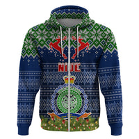 Personalised Niue Christmas Hoodie Coat of Arms and Map Beautiful Merry Xmas Snowflake LT03 - Polynesian Pride