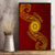 Tonga Ha'apai High School Canvas Wall Art Ngatu and Maori Ethnic Tribal Pattern LT03 - Polynesian Pride