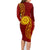 Tonga Ha'apai High School Family Matching Long Sleeve Bodycon Dress and Hawaiian Shirt Ngatu and Maori Ethnic Tribal Pattern LT03 - Polynesian Pride