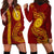 Tonga Ha'apai High School Hoodie Dress Ngatu and Maori Ethnic Tribal Pattern LT03 - Polynesian Pride