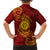 Tonga Ha'apai High School Kid Hawaiian Shirt Ngatu and Maori Ethnic Tribal Pattern LT03 - Polynesian Pride