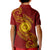 Tonga Ha'apai High School Kid Polo Shirt Ngatu and Maori Ethnic Tribal Pattern LT03 - Polynesian Pride