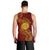 Tonga Ha'apai High School Men Tank Top Ngatu and Maori Ethnic Tribal Pattern LT03 - Polynesian Pride