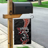 Aotearoa Toitu Te Tiriti Garden Flag Maori Taniwha Haka - Honour the Treaty LT03 - Polynesian Pride