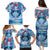 Hawaiian Dolphin Love Couple - Ocean Heart Family Matching Puletasi and Hawaiian Shirt