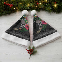 Hawaiian Tropical Plants and Turtles Christmas Santa Hat Polynesian Art Motifs LT03 - Polynesian Pride