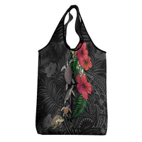 Hawaiian Tropical Plants and Turtles Grocery Bag Polynesian Art Motifs LT03 - Polynesian Pride