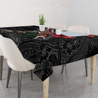 Hawaiian Tropical Plants and Turtles Tablecloth Polynesian Art Motifs LT03 - Polynesian Pride