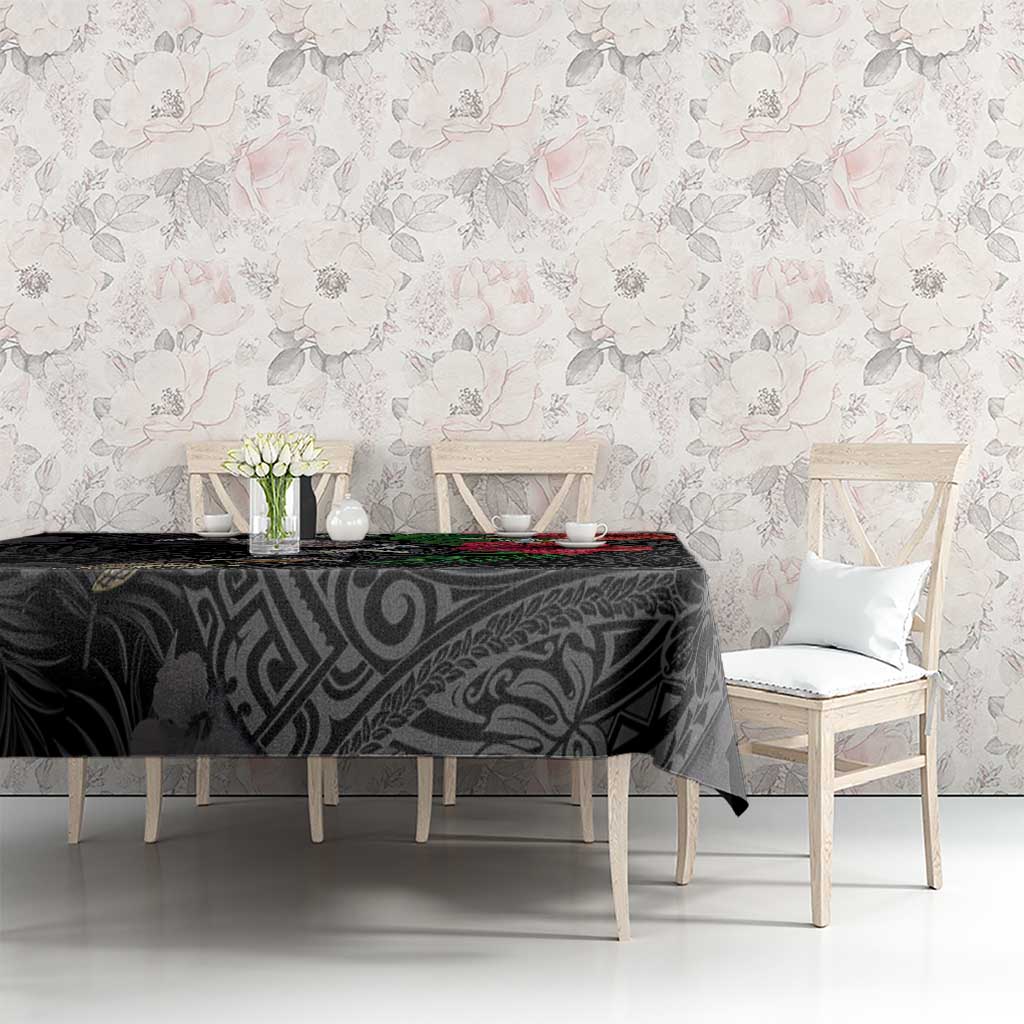 Hawaiian Tropical Plants and Turtles Tablecloth Polynesian Art Motifs LT03 - Polynesian Pride