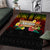 Hawaiian Elements and Polynesian Tattoo Area Rug