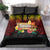 Hawaiian Elements and Polynesian Tattoo Bedding Set