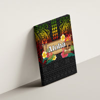 Hawaiian Elements and Polynesian Tattoo Canvas Wall Art LT03 - Polynesian Pride