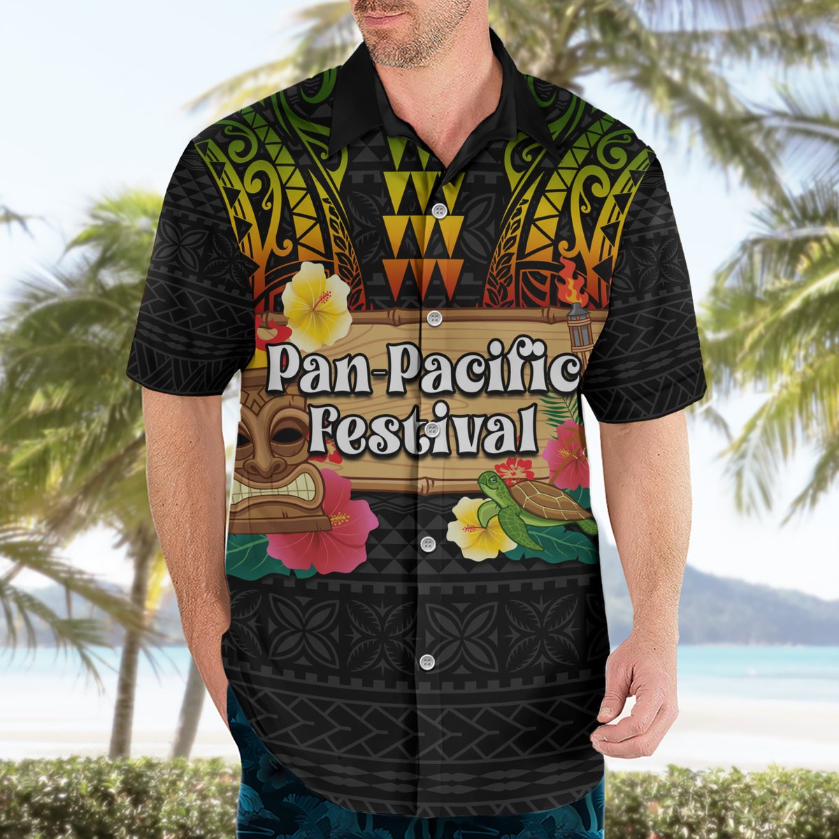 Hawaiian Elements and Polynesian Tattoo Hawaiian Shirt LT03 - Polynesian Pride