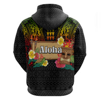 Hawaii Pan-Pacific Festival Hoodie Hawaiian Elements and Polynesian Tattoo