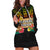 Hawaii Pan-Pacific Festival Hoodie Dress Hawaiian Elements and Polynesian Tattoo