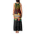 Hawaii Pan-Pacific Festival Tank Maxi Dress Hawaiian Elements and Polynesian Tattoo