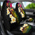 Hawaii Plumeria Car Seat Cover Polynesian Tattoo and Hibiscus