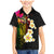 Hawaii Plumeria Family Matching Mermaid Dress and Hawaiian Shirt Polynesian Tattoo and Hibiscus