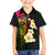 Hawaii Plumeria Family Matching Puletasi and Hawaiian Shirt Polynesian Tattoo and Hibiscus