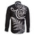 New Zealand Octopus Tattoo and Fern Family Matching Off The Shoulder Long Sleeve Dress and Hawaiian Shirt Maori Pattern