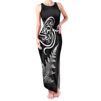 New Zealand Octopus Tattoo and Fern Family Matching Tank Maxi Dress and Hawaiian Shirt Maori Pattern