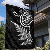 New Zealand Octopus Tattoo and Fern Garden Flag Maori Pattern LT03 - Polynesian Pride
